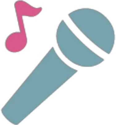  Microphone Microfono Emoji Animoji Singer Circle Png Microfono Png