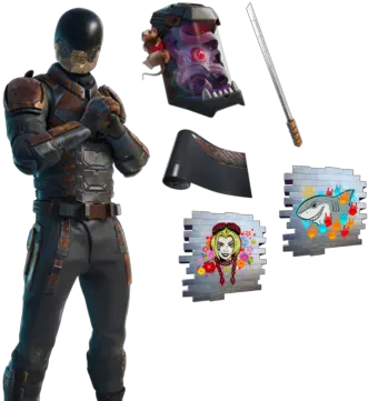  Fortnite Springing Harley Spray Png Pictures Images Bloodsport Fortnite Harley Icon