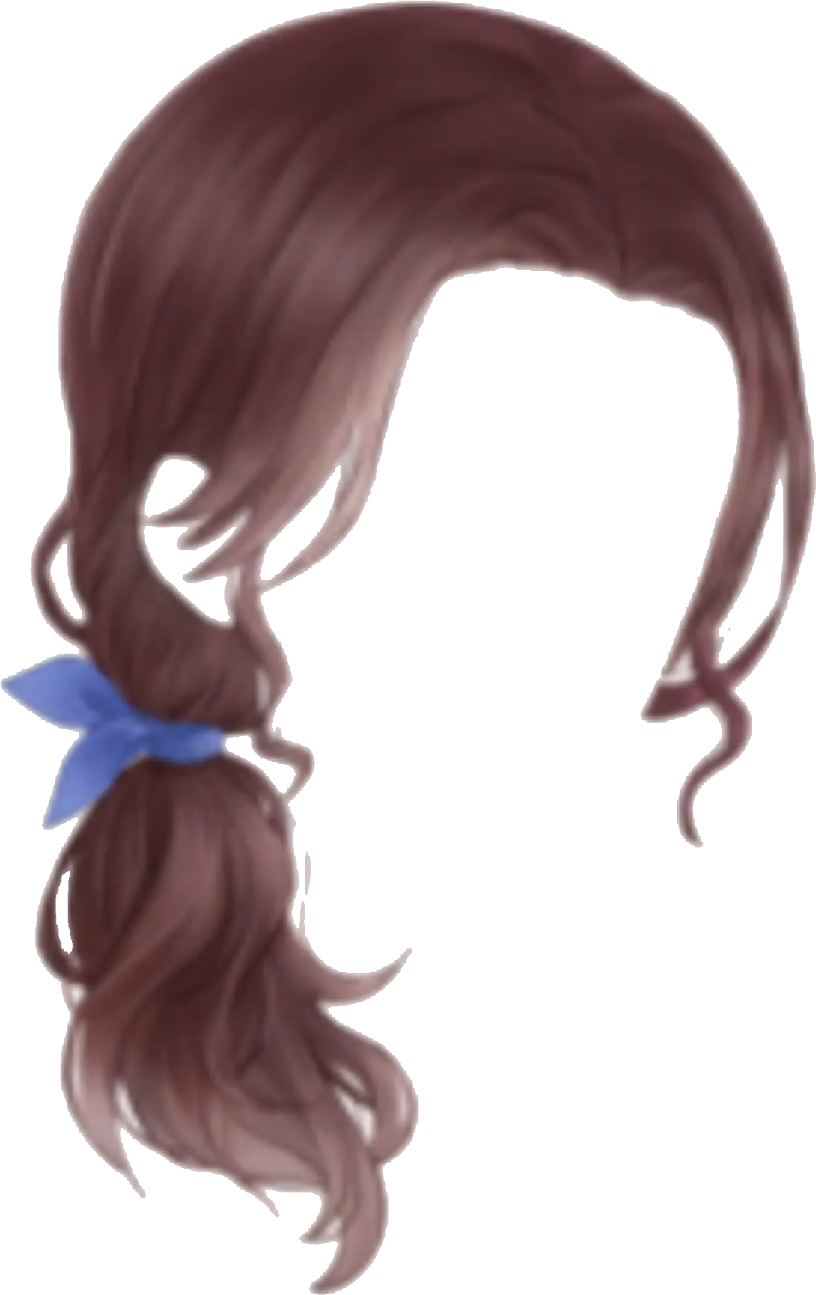  Hair Ribbon Brown Love Nikkidress Up Queen Wiki Fandom Png Wavy Hair Png