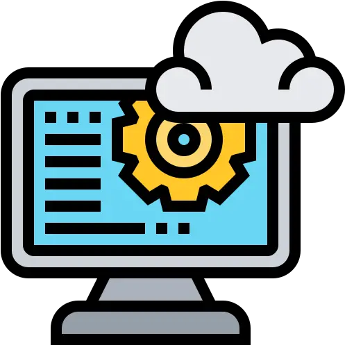  Cloud Free Computer Icons Data Management Icon Png Computer Processing Icon