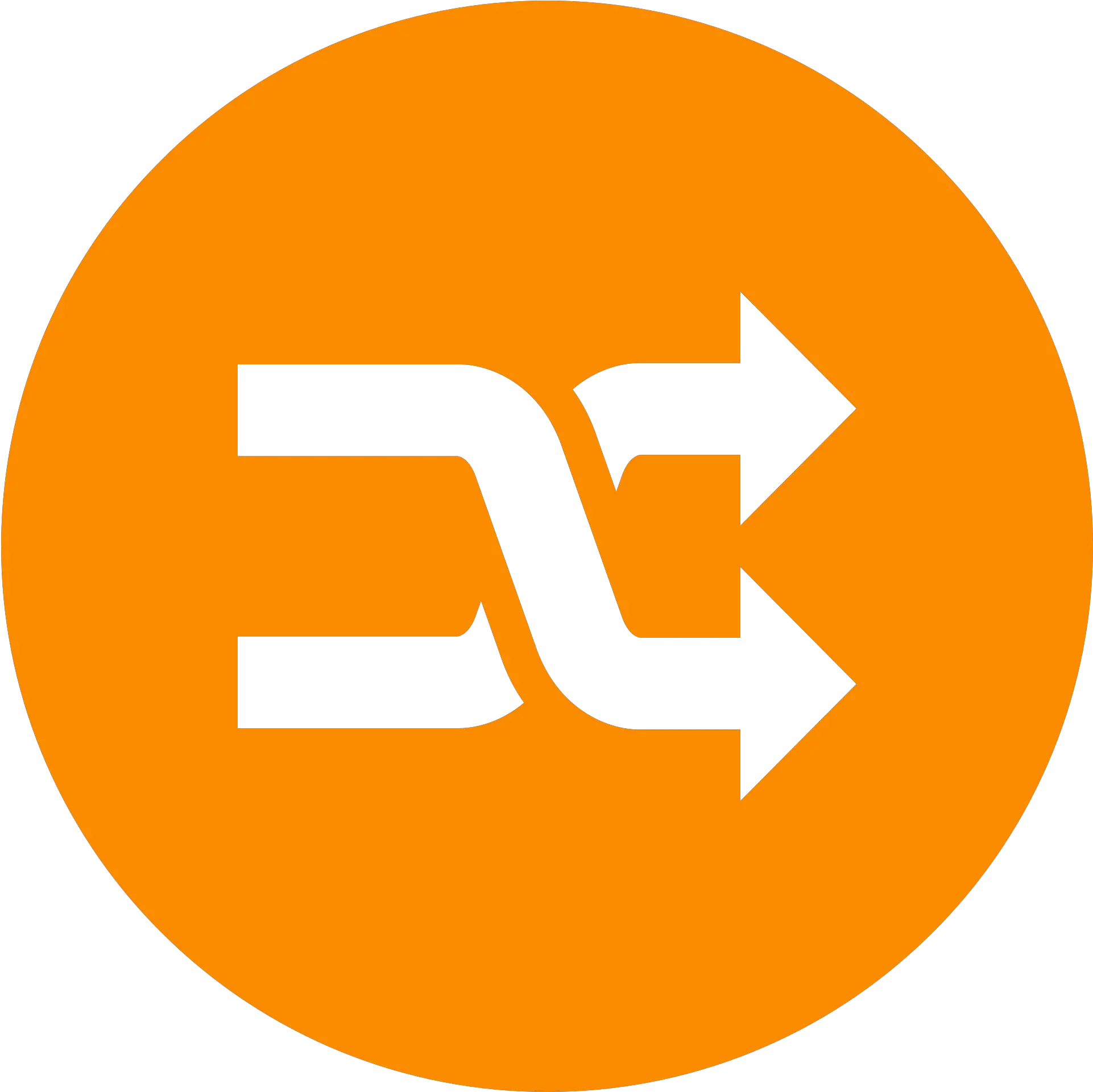  Fileeo Circle Orange Shufflesvg Wikimedia Commons Language Png Status Shuffle Icon Logo