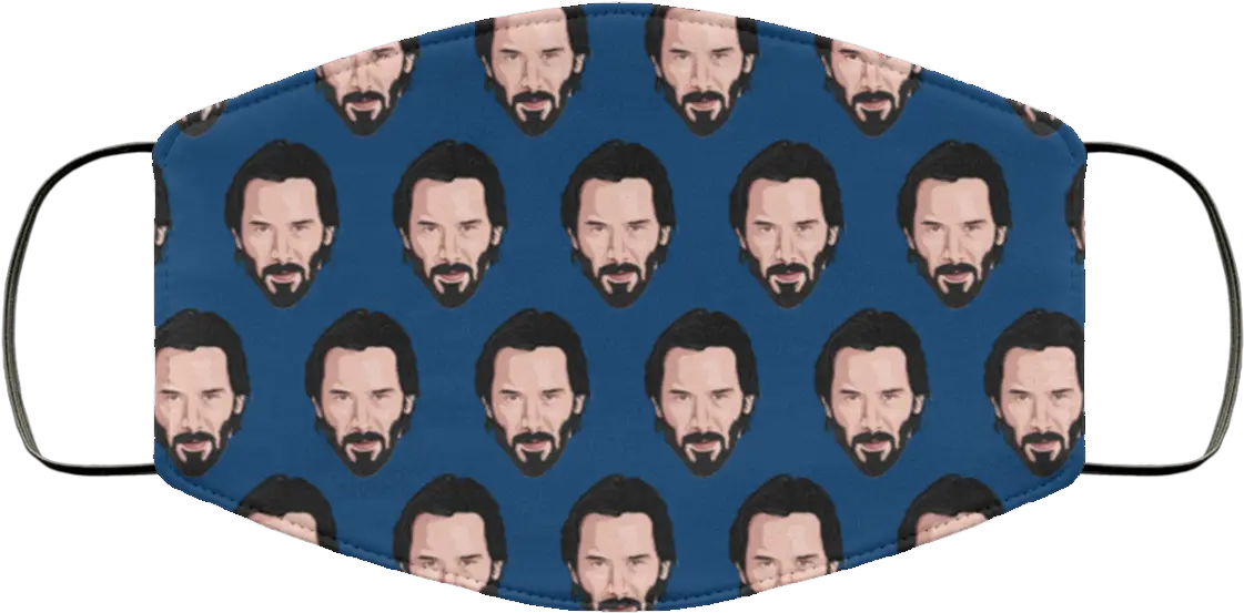  Keanu Reeves Face Mask Washable Gucci Mane Face Mask Png Keanu Reeves Png