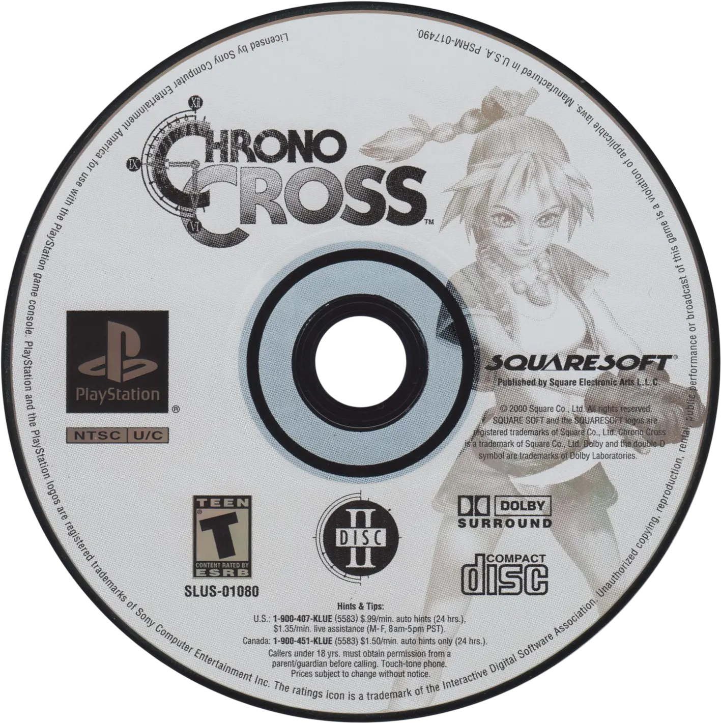  Chrono Trigger Png Chrono Cross Ps1 Disc Chrono Trigger Logo