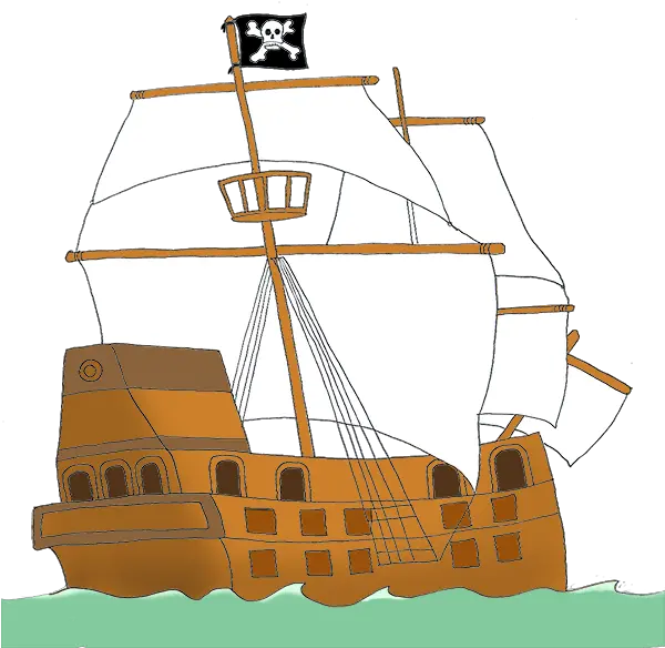  Pirate Clip Art Marine Architecture Png Pirate Ship Transparent Background