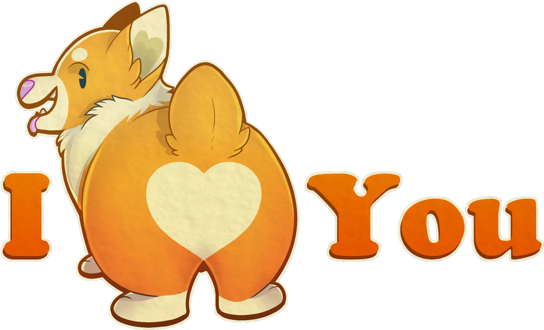  Cartoon Butt Png Corgibutt Png Transparent Butt Png