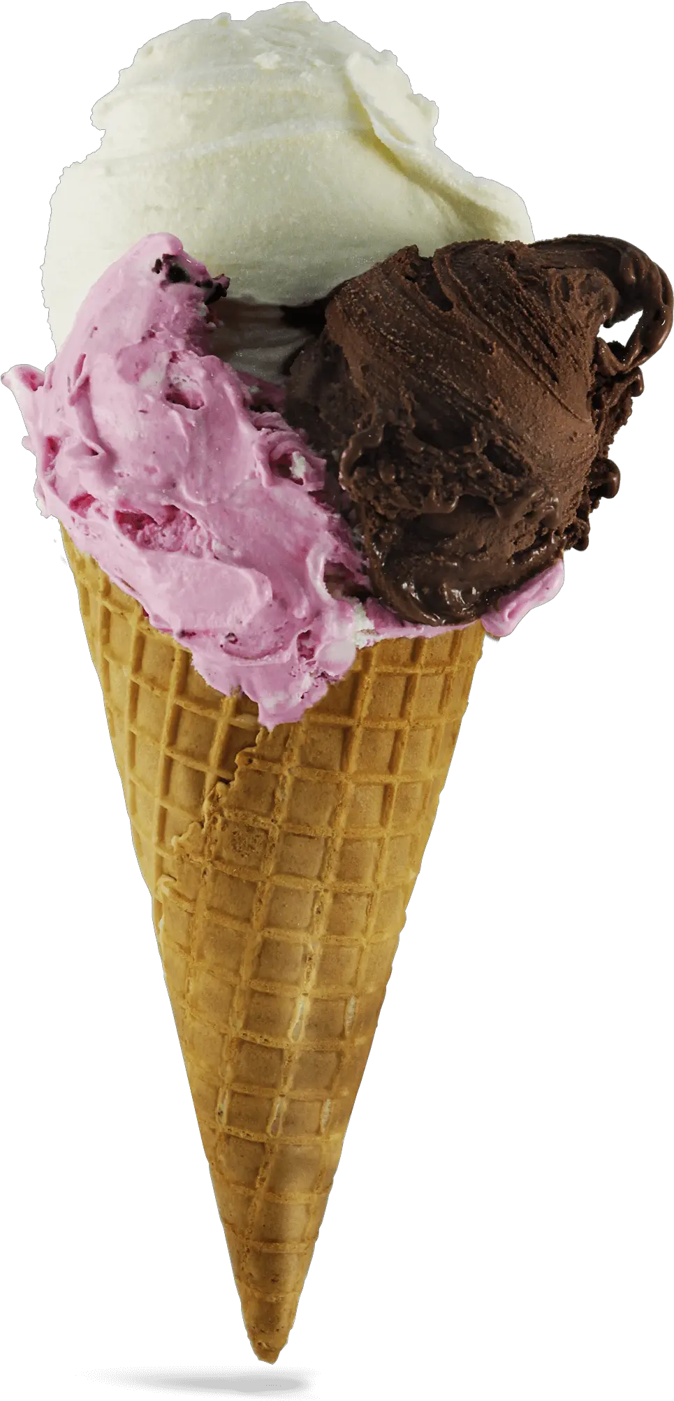  Download Waffle Cone Ice Cream Cone Full Size Png Image Gelato Cone Png