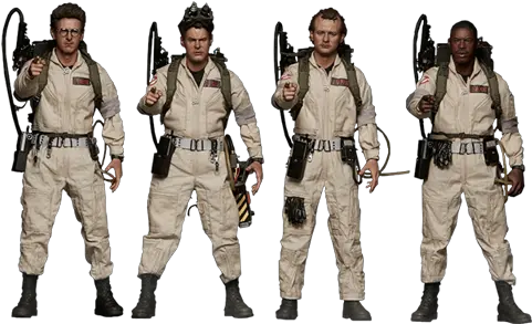  Ghostbusters 1984 Special Pack Sixth Scale Figu Ghostbusters Characters 1984 Png Ghostbusters Logo Transparent