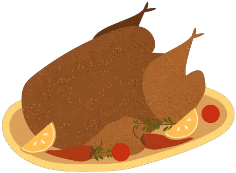  Transparent Png Svg Vector File Illustration Thanksgiving Dinner Png