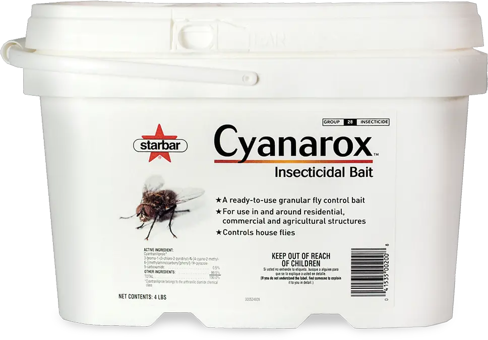  Fly Control Starbar Cyanarox Isecticidal Bait 4 Lb Png Flies Png