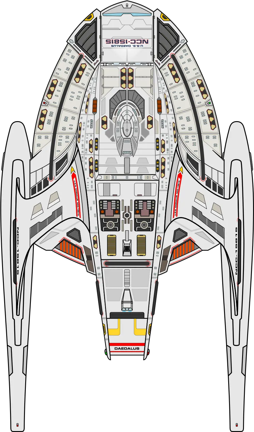  Uss Daedalus Ncc 15815 Limulusclass First Contact Style Vertical Png Uss Enterprise Icon