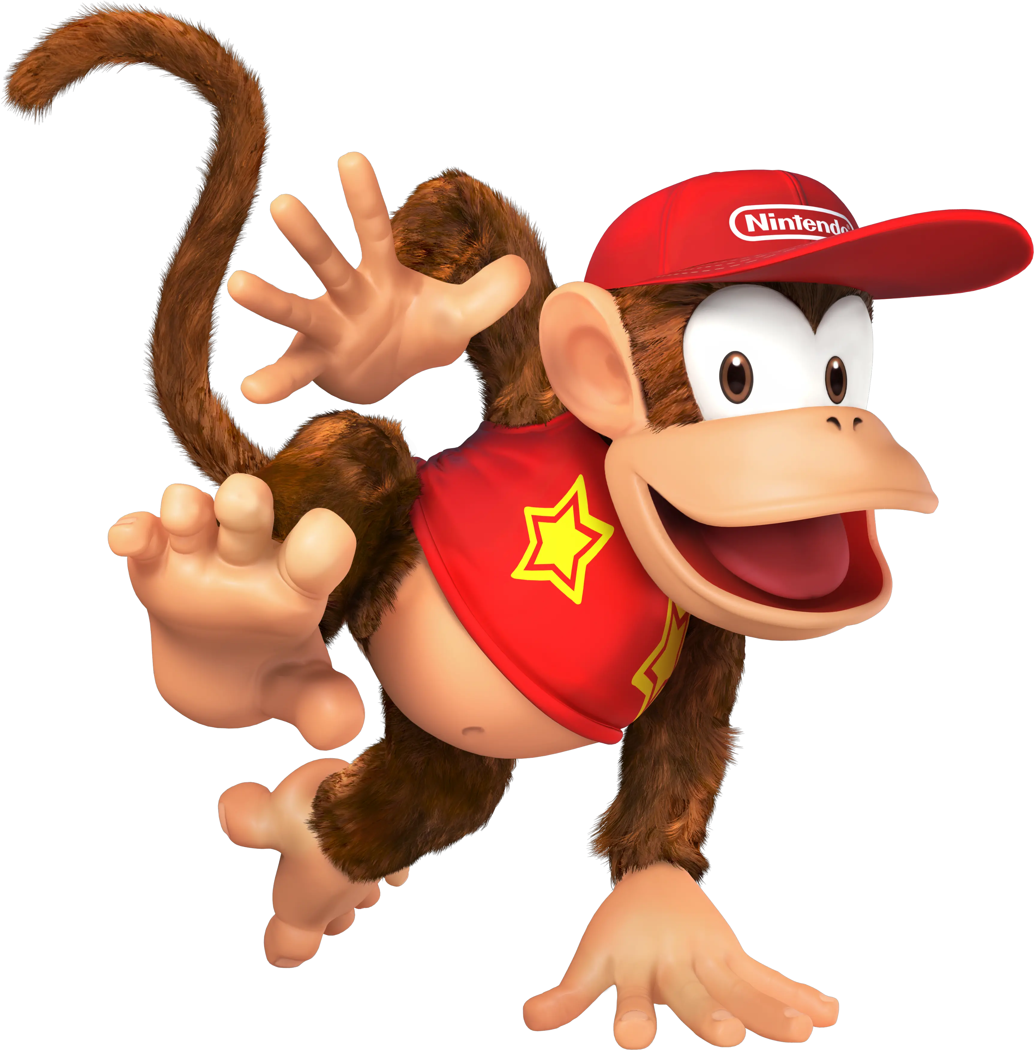  Download Diddy Kong Png Image With No Diddy Kong Nintendo Hat Kong Png