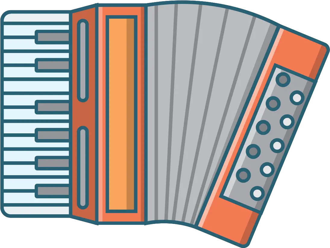  Free Music Instrument Line Icon Accordion 1206594 Png With Accordionist Linea Icon