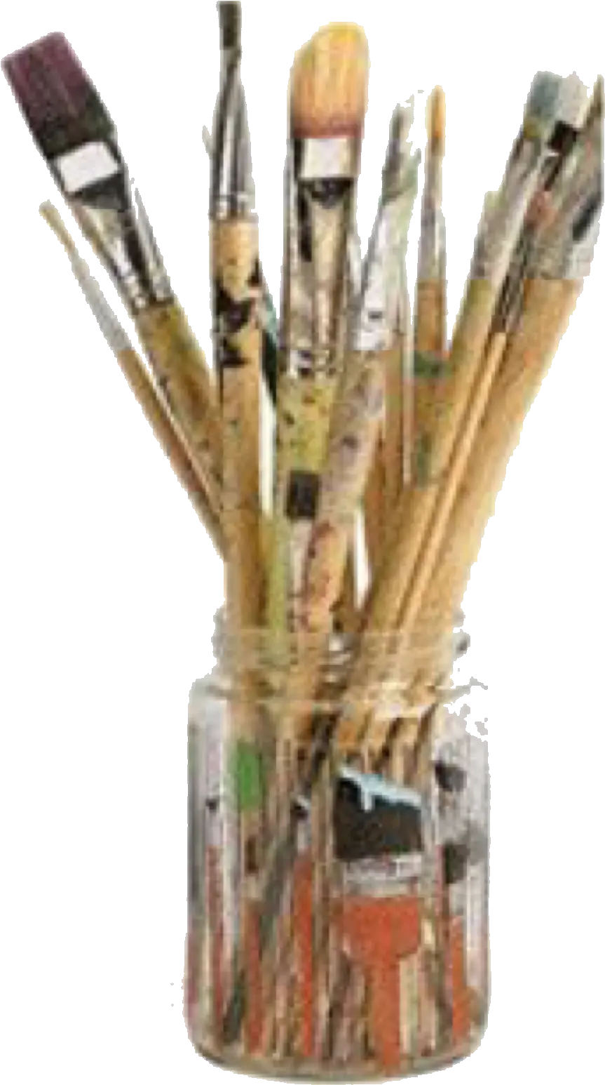  Paint Brushes Transparent Paint Brushes Png Hoe Png