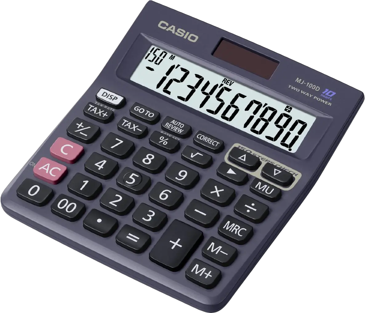  Desktop Calculator Png Image Casio Mj 120d Casio Logos