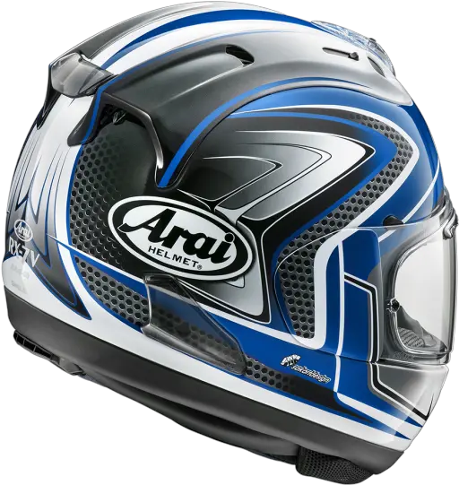  Arai Rx Arai Rx 7v Rsw Png Blue Icon Motorcycle Helmet