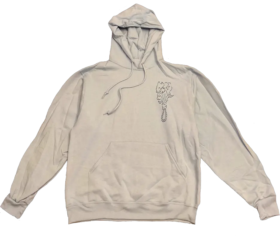  Download Noose Hoodie Grey Png Image Hoodie Noose Transparent Background