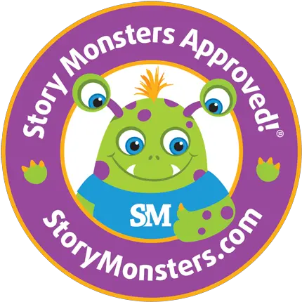  Story Monsters Book Award Circle Png Approved Png