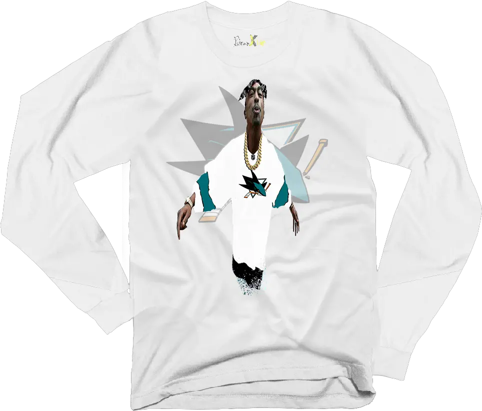  San Jose Sharks 2pac Spitting T Shirt Shirts Fan Shirts San Jose Sharks Png Tupac Transparent