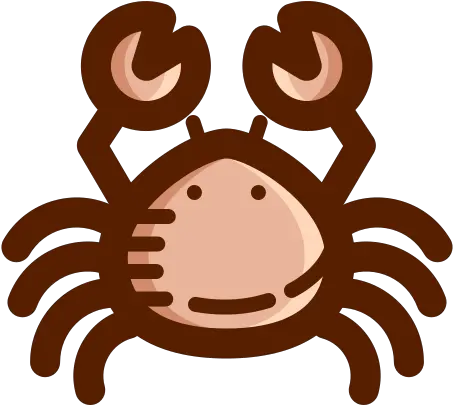  Crab Vector Icons Free Download In Svg Happy Png Crab Icon