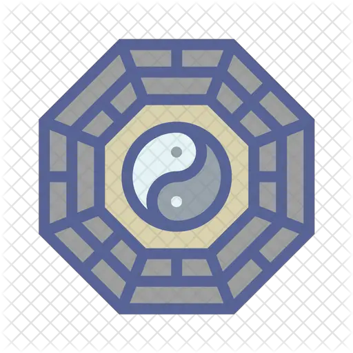  Yin Yang Icon Of Colored Outline Style Circle Png Yin Yang Logo