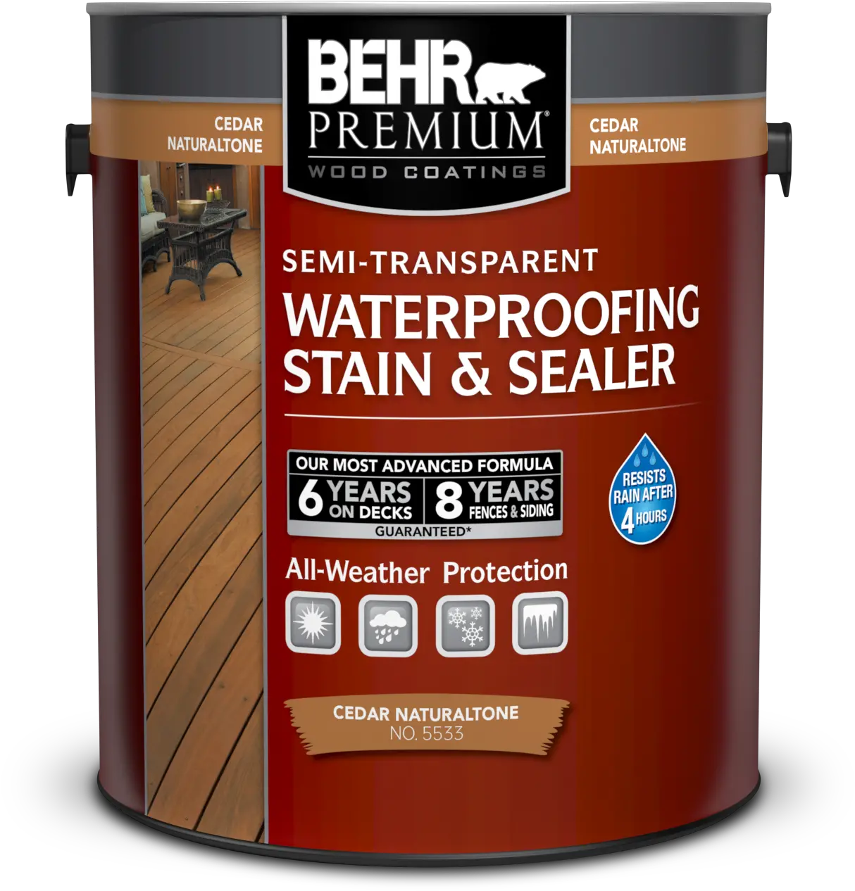  Semi Behr Stain And Sealer Png Fence Transparent