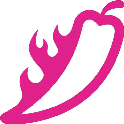  Barbie Pink Chili Pepper 29 Icon Chili Icon Black Png Chili Pepper Logo