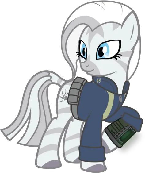  Fallout Equestria Fallout Equestria Arts Zebra Png Terminator Transparent