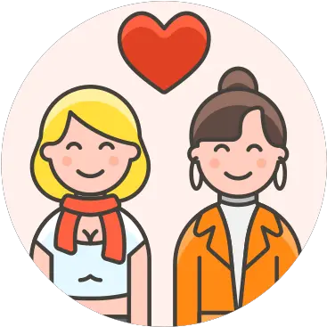  Couple Lesbian Love Free Icon Iconiconscom Lesbiana Png Couple Icon Png