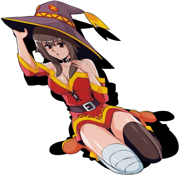  Megumin Waifu Sticker Whatsapp Stickers Megumin Png Megumin Png