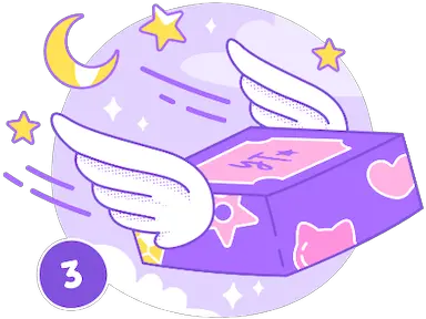  Yumetwins The Monthly Kawaii Subscription Box Straight From Fictional Character Png Sailor Moon Icon Pack