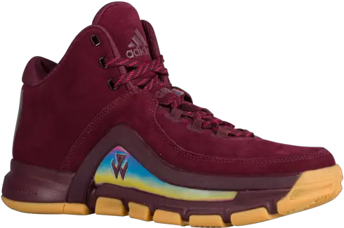  Adidas John Wall 2 Brown Purple Hiking Shoe Png John Wall Png