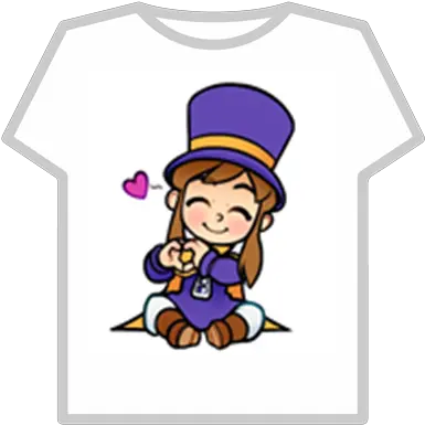  Hat Kid T Shirt Roblox Chicas Png Hat Kid Png