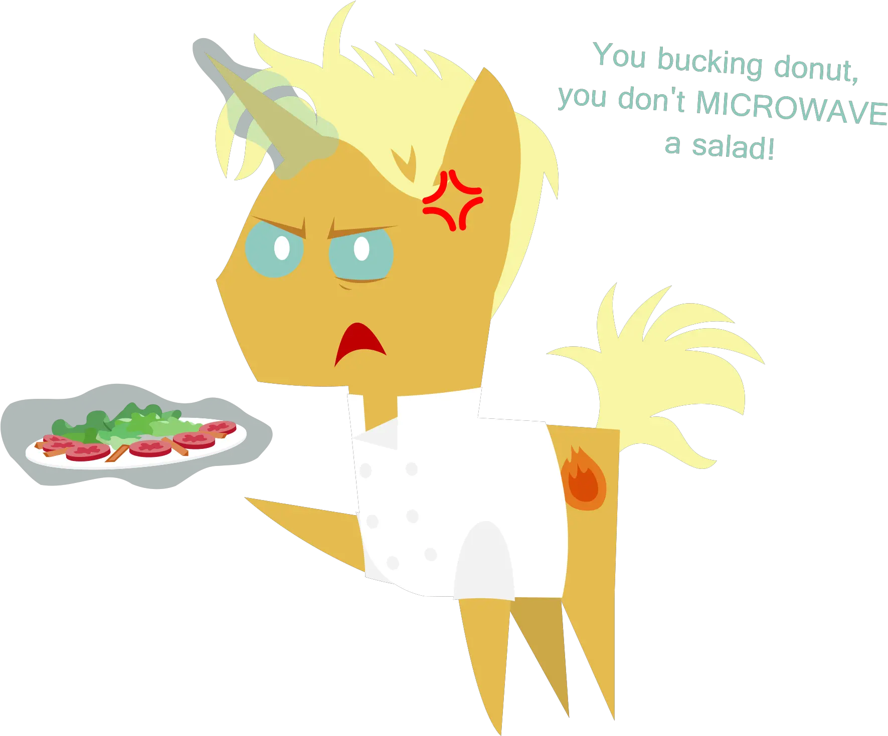  Sketchmcreations Cross Popping Veins Food Gordon Pony Derpibooru Cross Popping Veins Png Veins Png