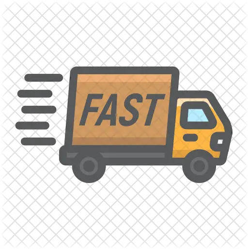  Fast Shipping Icon Of Colored Outline Fast Shipping Icon Transparent Png Shipping Png