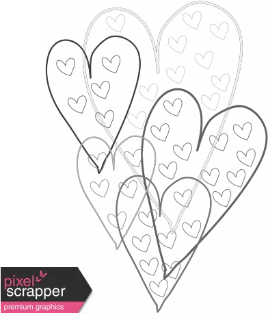  Download Heart Doodle Drawing Png Image With No Decorative Heart Drawing Png