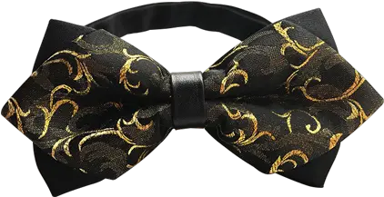  Black U0026 Gold Png Bow