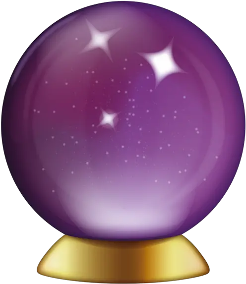  Download Crystal Ball Emoji Png Crystal Ball Emoji Png Sphere Png