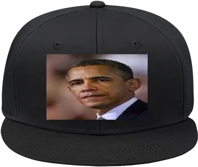  Obama Hat Snap Back Flat Bill For Adult Png Obama Transparent Background