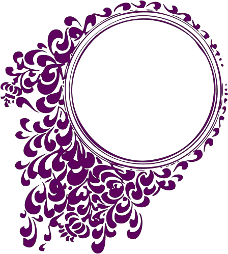  Purple Filigree Circle Svg Vector Dot Png Filigree Png