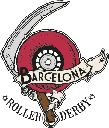  Barcelona Roller Derby Wftda Barcelona Roller Derby Png Barcelona Logo Png