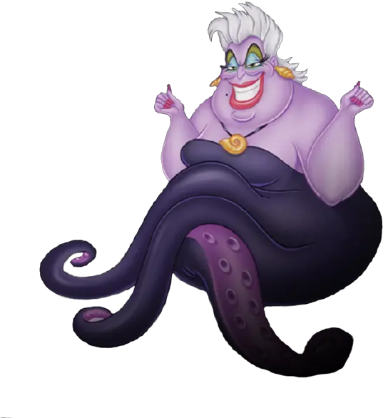  La Sirenita Personajes Ursula Little Mermaid Ursula Png Ursula Png