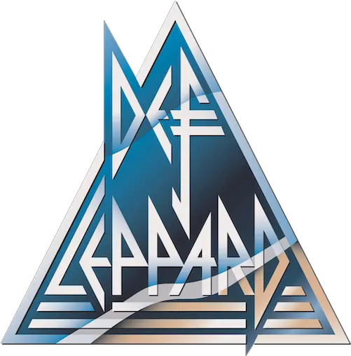  D2 Def Leppard Bandlogojukebox Def Leppard Hello America Png Triangle Logos