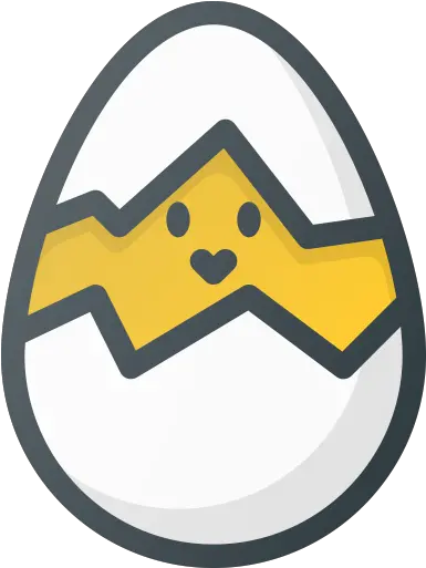  Break Broken Chicken Egg Icon Happy Png Break Png