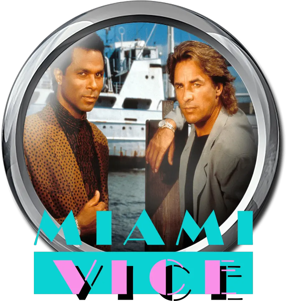  Miami Vice Tba 2020 Media Files U2013 Vpinballcom Miami Vice Png Vice Logo