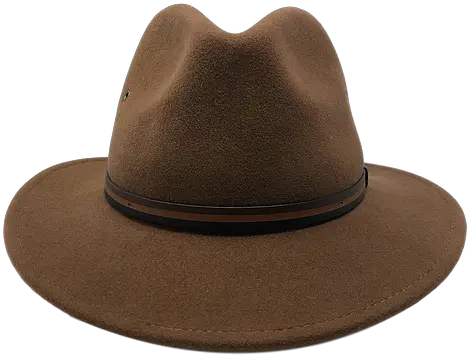  Safari Wool Felt Fedora Png Safari Hat Png