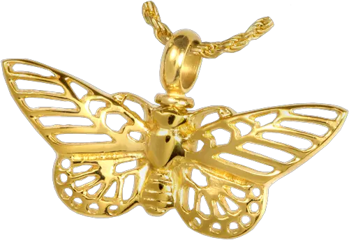  Wholesale Cremation Jewelry Stainless Steel Gilded Butterfly Jewellery Png Gold Butterfly Png