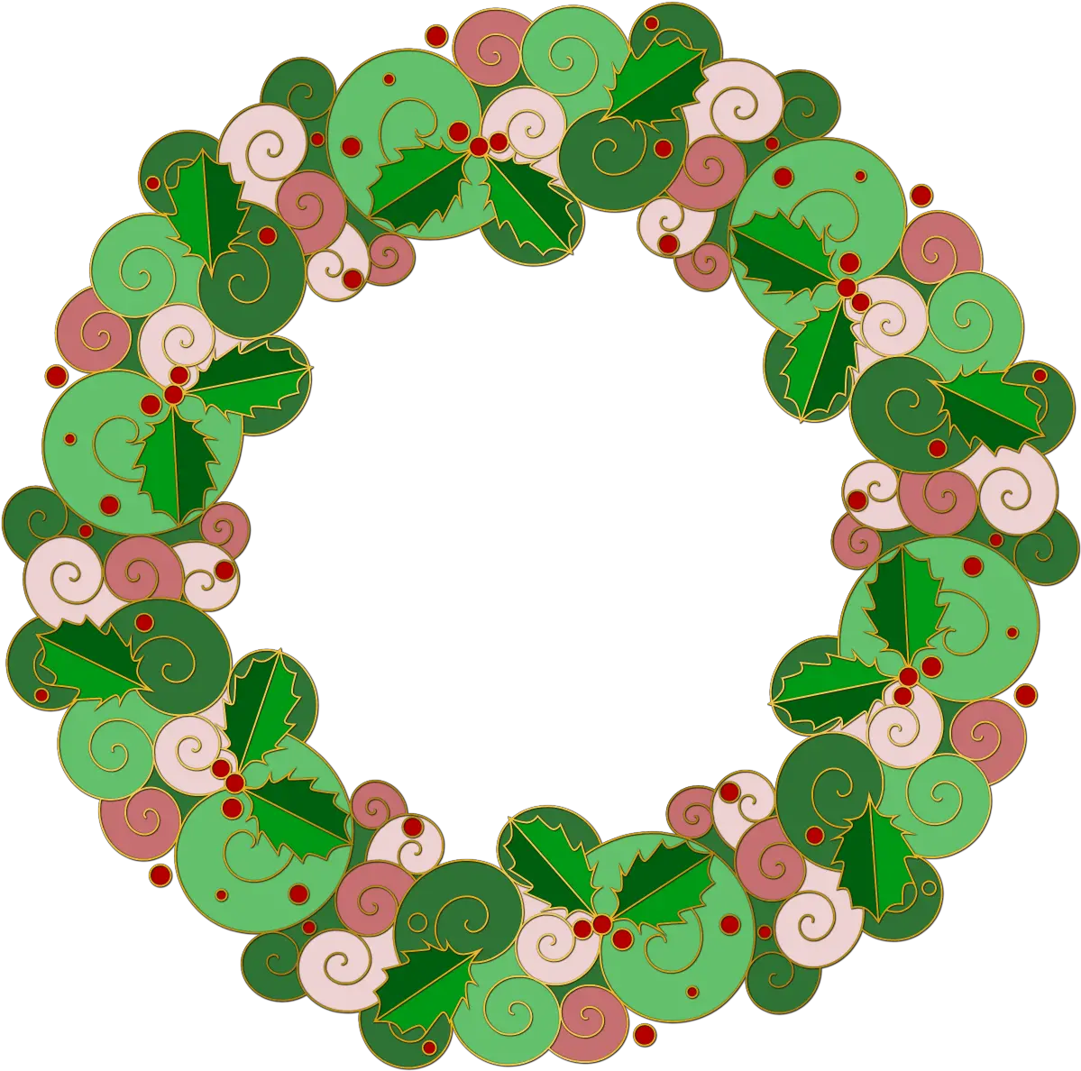  Dont Eat The Paste Wreath Png Wreath Transparent Background