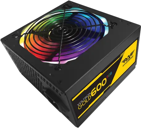  Voltron Gold 600 Rgb Power Supply Png Voltron Transparent