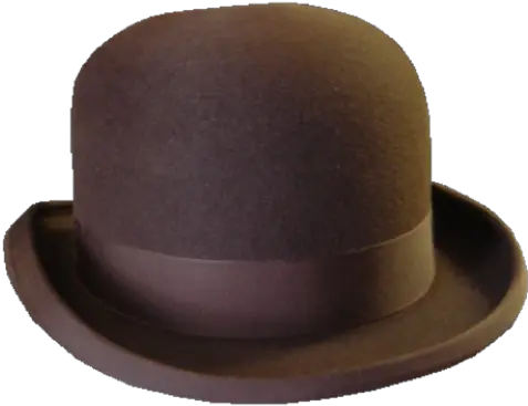  Bowler Brown Tan Png Bowler Hat Png