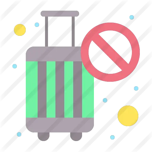  No Traveling Free Travel Icons Cylinder Png Travel Icon Set Vector Free